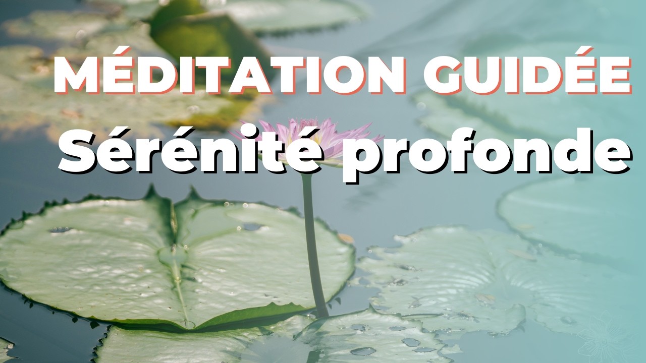 Méditation guidée 10 min - retrouver une sérénité profonde #paixintérieure #lacherprise