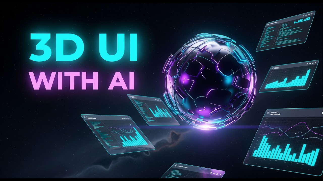 Next-Gen UI/UX Design: Using AI to Build a 3D 
