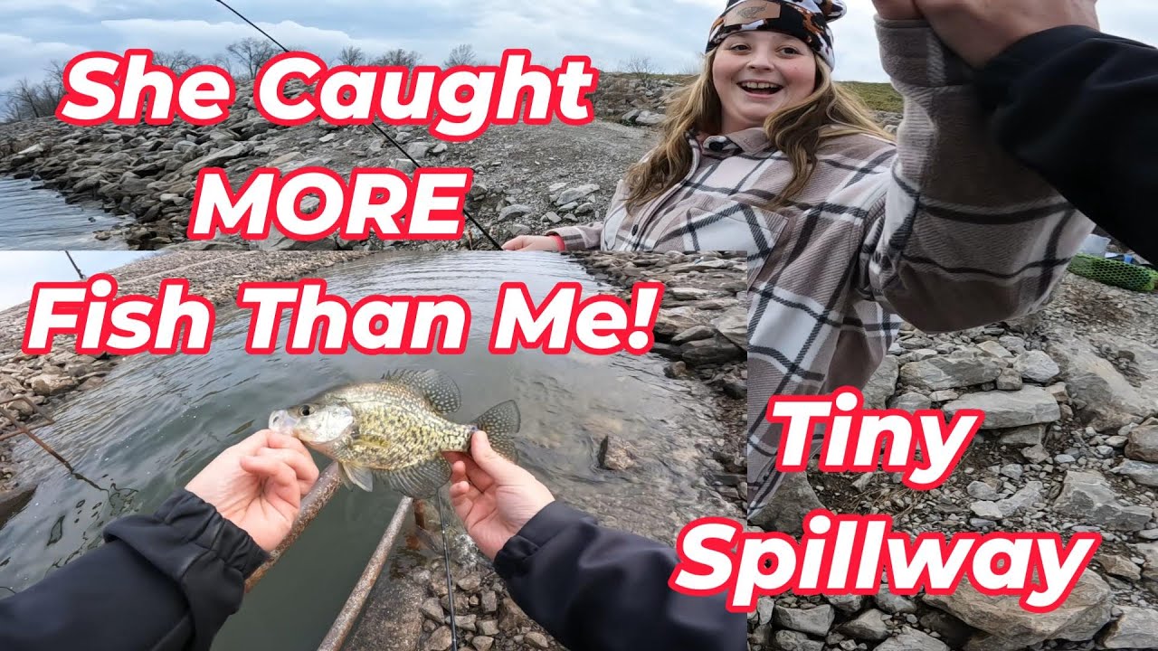 EPIC Day at the TINY SPILLWAY!! | Spillway Fishing