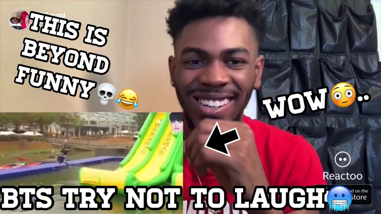 BTS TRY NOT TO LAUGH CHALLENGE #2 REACTION!!
