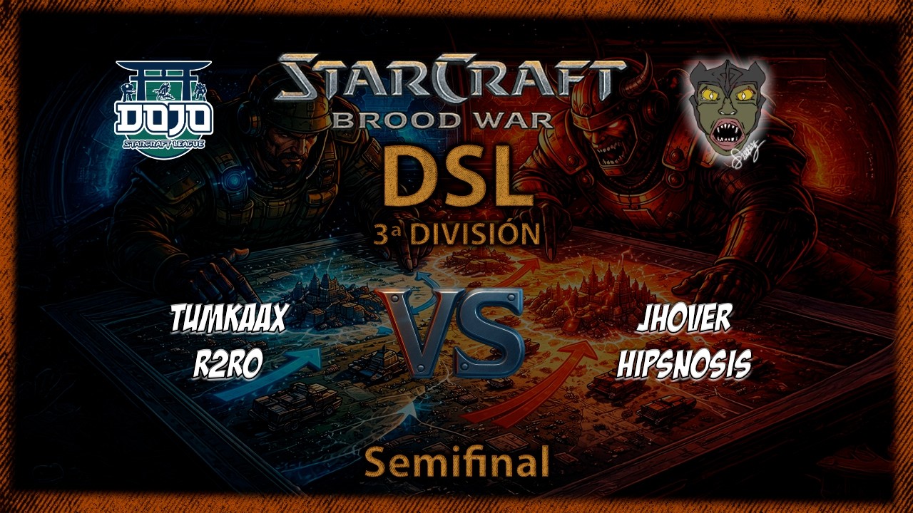 ¡La 3ª división entra en Semifinales! ⚔️ Duelo directo | Semifinal | Starcraft BW