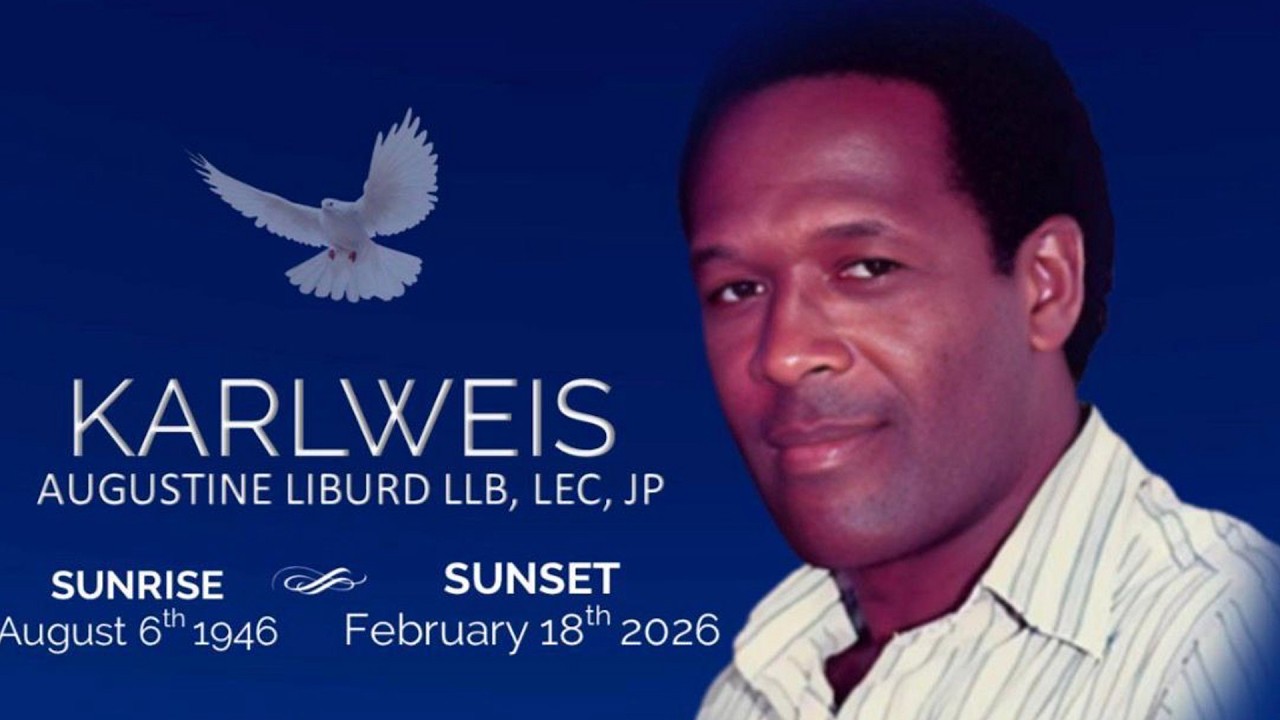 Service of Thanksgiving for the life of KARLWEIS AUGUSTINE LIBURD LLB, LEC, JP