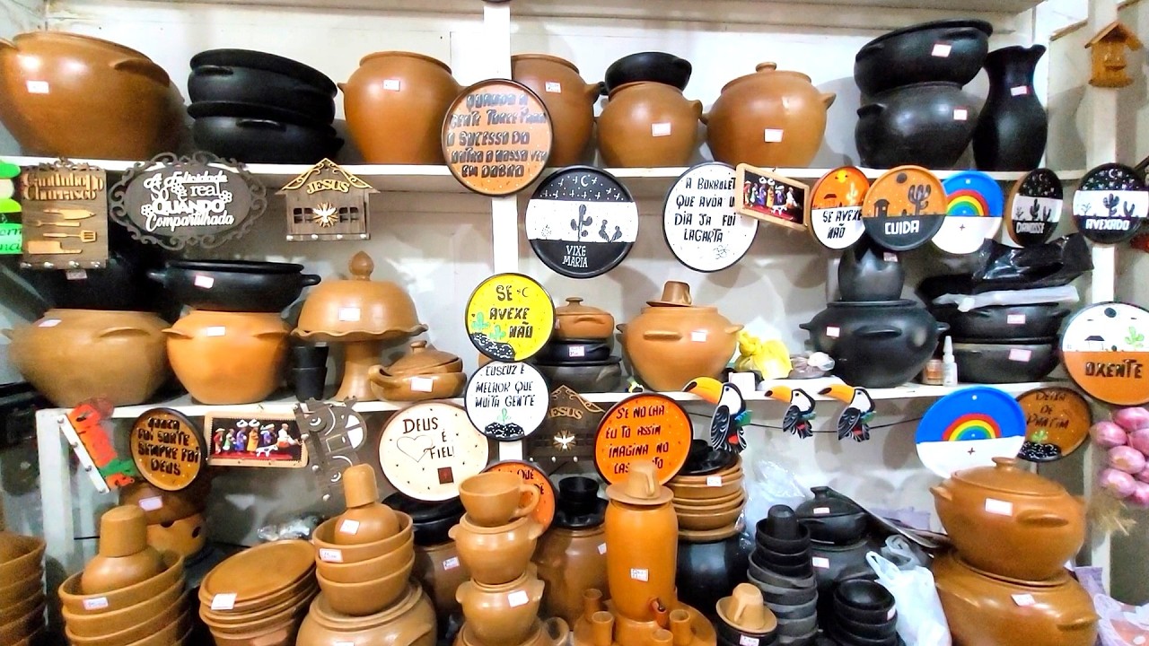 Feira de Artesanato de Caruaru Pernambuco | Decoração Rústica