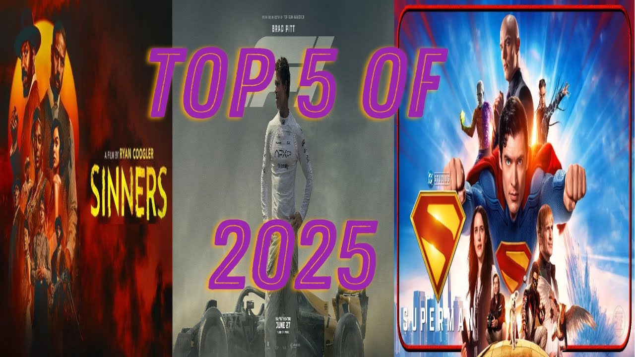 Top 5 Best Movies Of  2025 (Happy New Year!!)