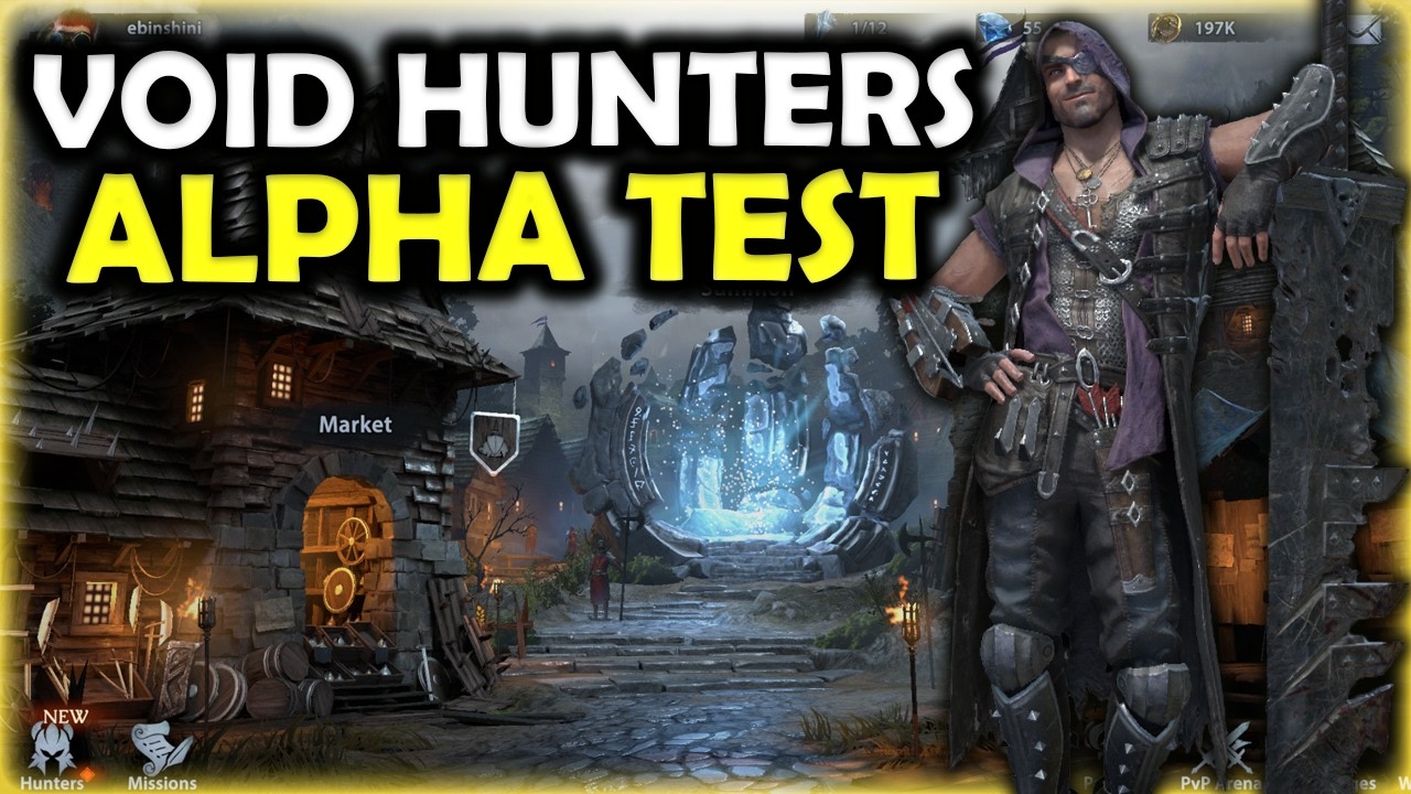 New Gacha RPG Void Hunters Alpha Starting Now - First Impressions I RAID: Shadow Legends