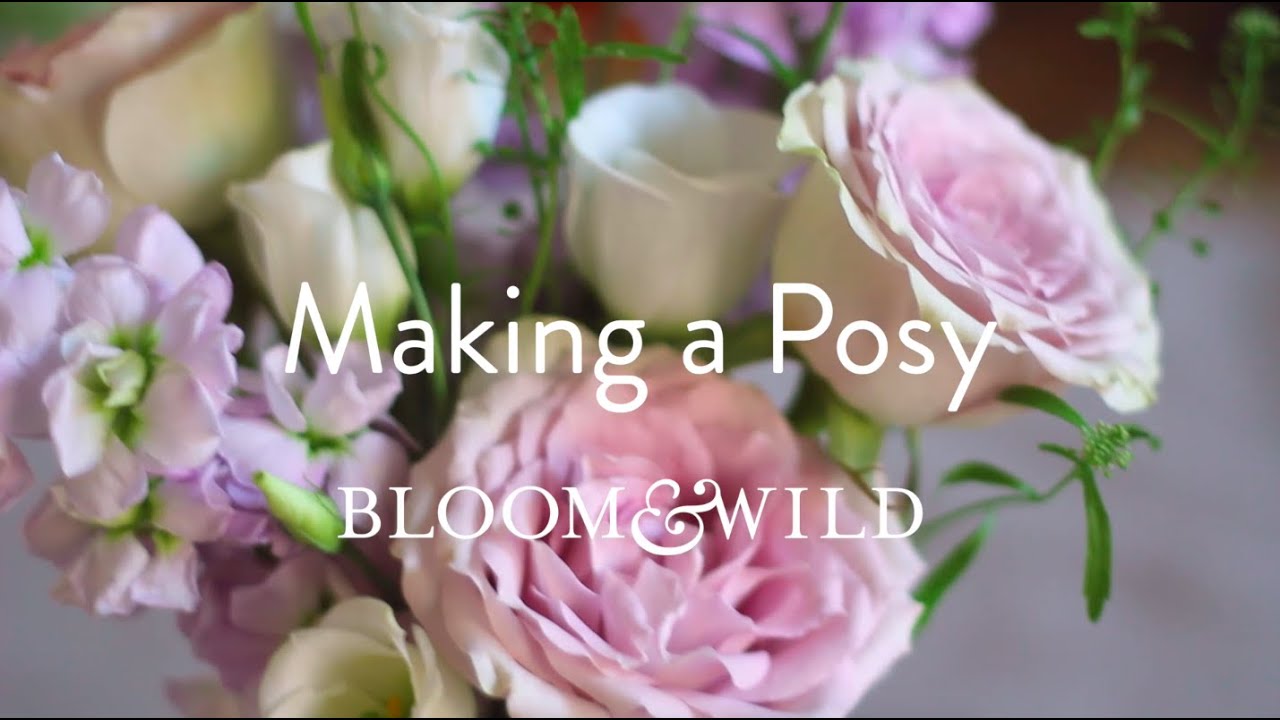 How to Make a Posy with Bloom & Wild