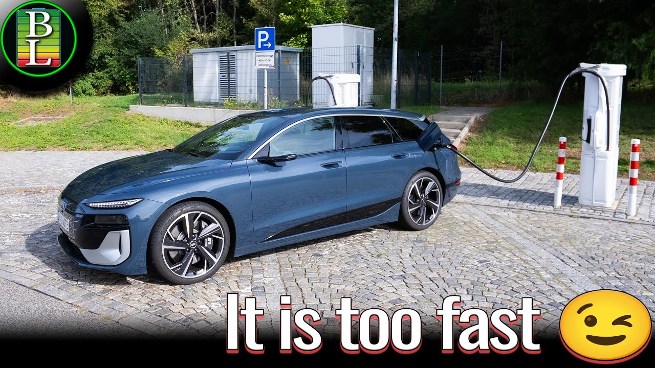 Audi S6 E-tron Avant Long Distance Test | 500 km Highway, Charging & Efficiency