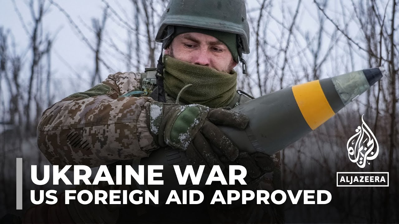 Zelenskyy thanked the US House of Representatives for approving foreign aid for Ukraine