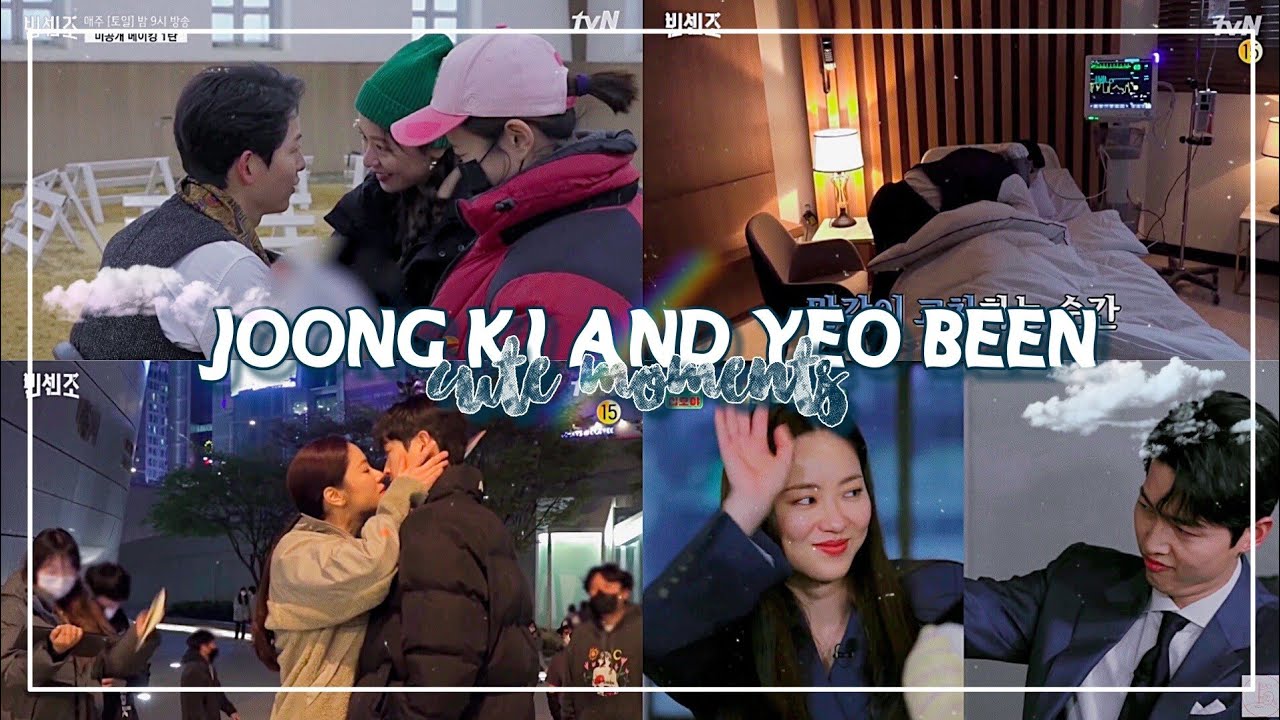 joong ki & yeo been - cute moments part4♡ (vincenzo)