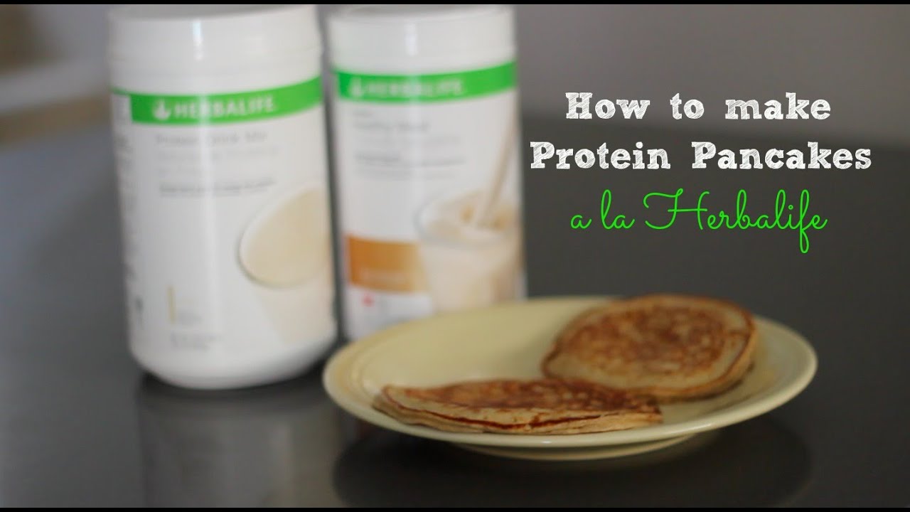 How to make Protein Pancakes a la Herbalife