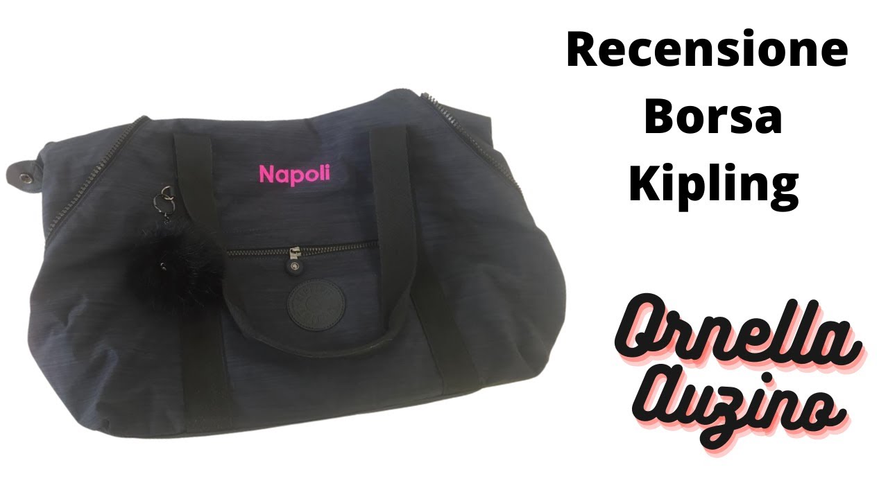 Borse a spalla Kipling? Questo è il modello che ho scelto - La recensione di Ornella Auzino