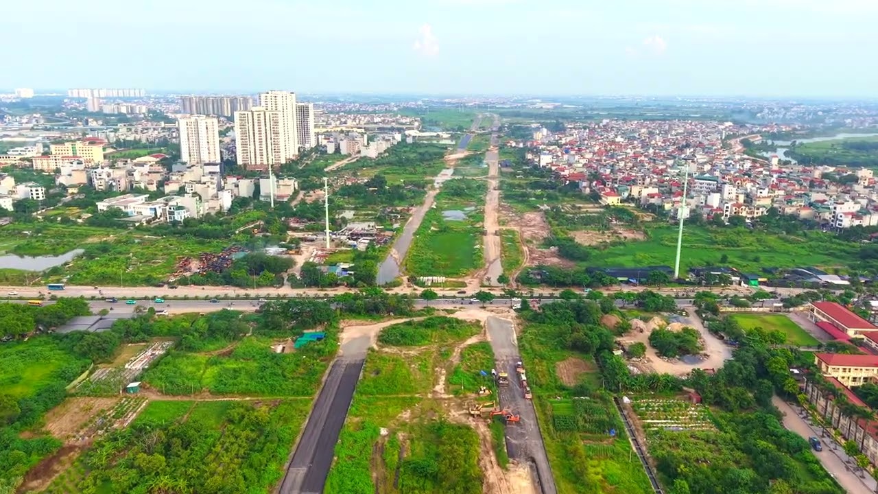 Toàn Cành Vành đai 4 trên cao nút giao Hà Đông - Hoài Đức liên hệ tư vấn Bđs gọi Kim 0797.855.888