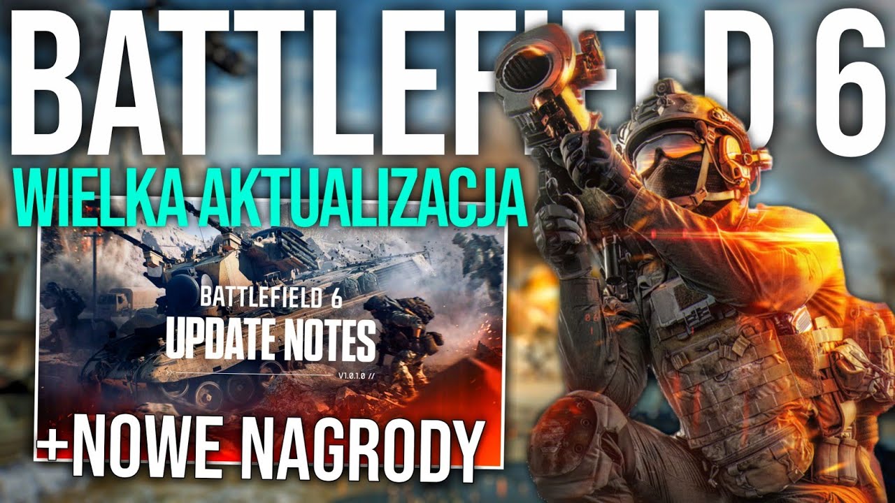 BATTLEFIELD 6 z WIELKĄ AKTUALIZACJĄ na PREMIERĘ! 🔥 Wszystkie zmiany, nagrody + Nowy Gameplay!