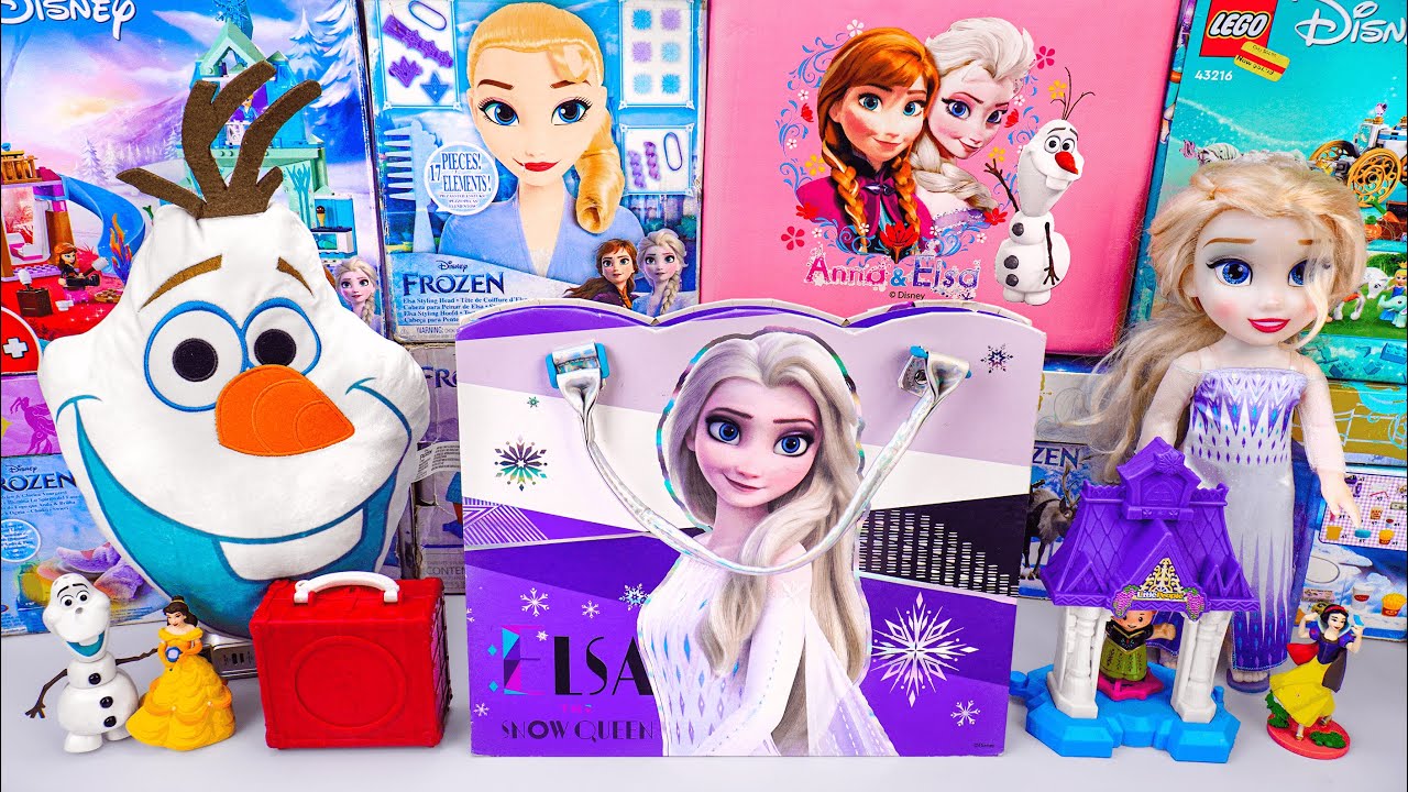 Disney Frozen Toys Unboxing Series | Elsa Styling Head Toy | Anna in Arendelle Playset | Elsa Doll