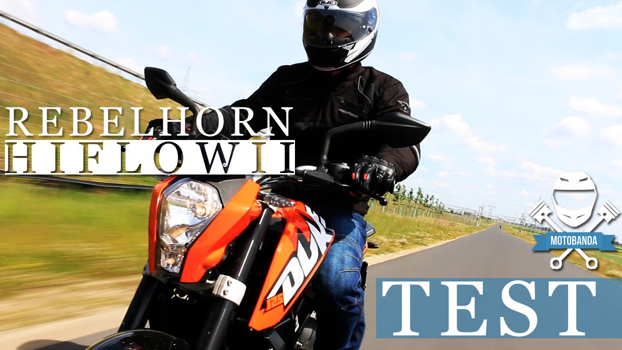 Kurtka tekstylna na każdą okazję? Rebelhorn HiFlow II Test