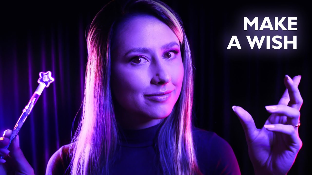 MAKE A WISH! ✨ASMR FOLLOW MY INSTRUCTIONS AND FOCUS , VISUAL TRIGGERS, MOUTH SOUNDS, HAND MOVEMENTS