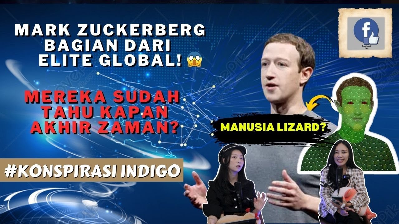 MARK ZUCKERBERG ADALAH ORANG DALAM ELITE GLOBAL 😱😱!?