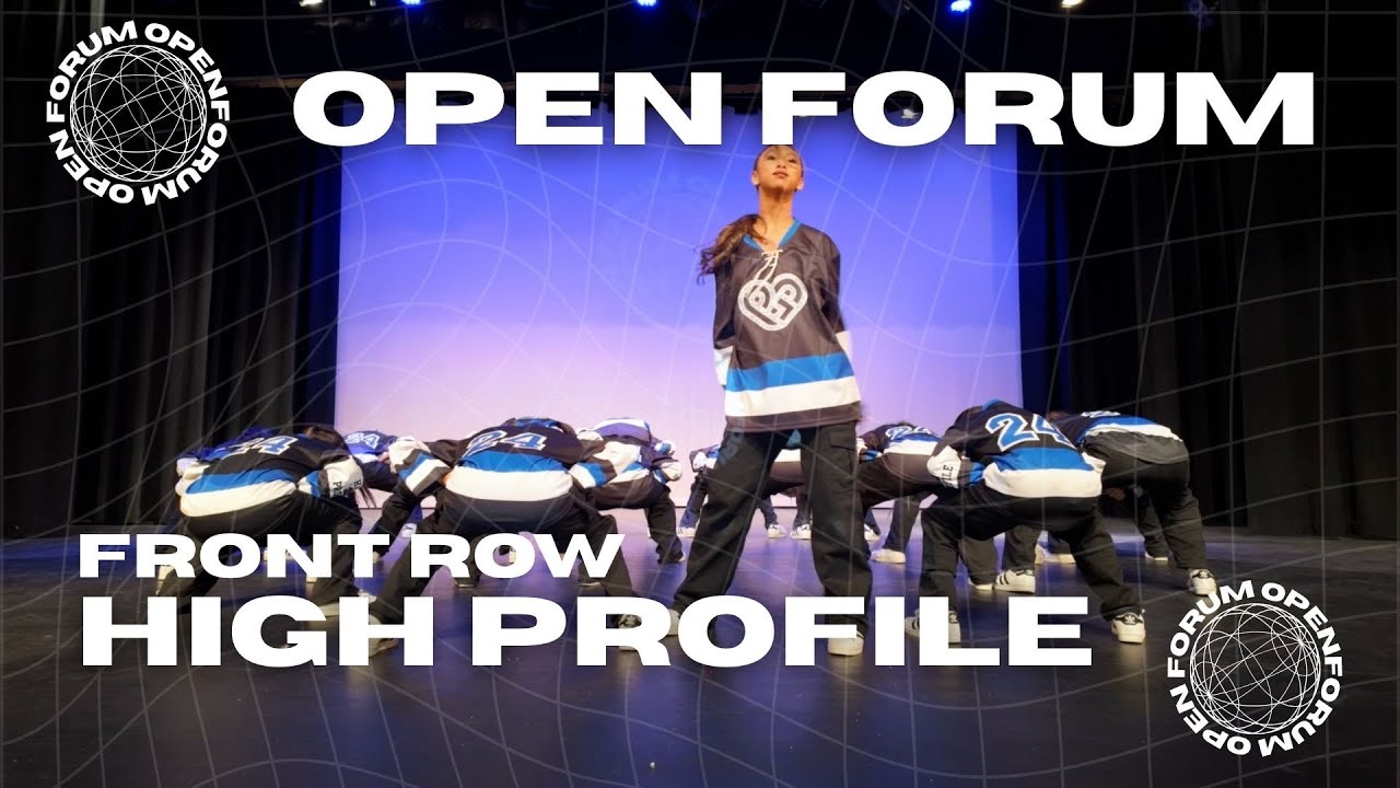 HIGH PROFILE FRONT ROW - OPEN FORUM 25 - Las Vegas Dance 2025