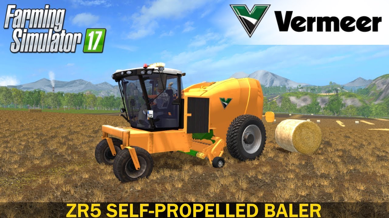 Farming Simulator 17 ZR5 SELF-PROPELLED BALER