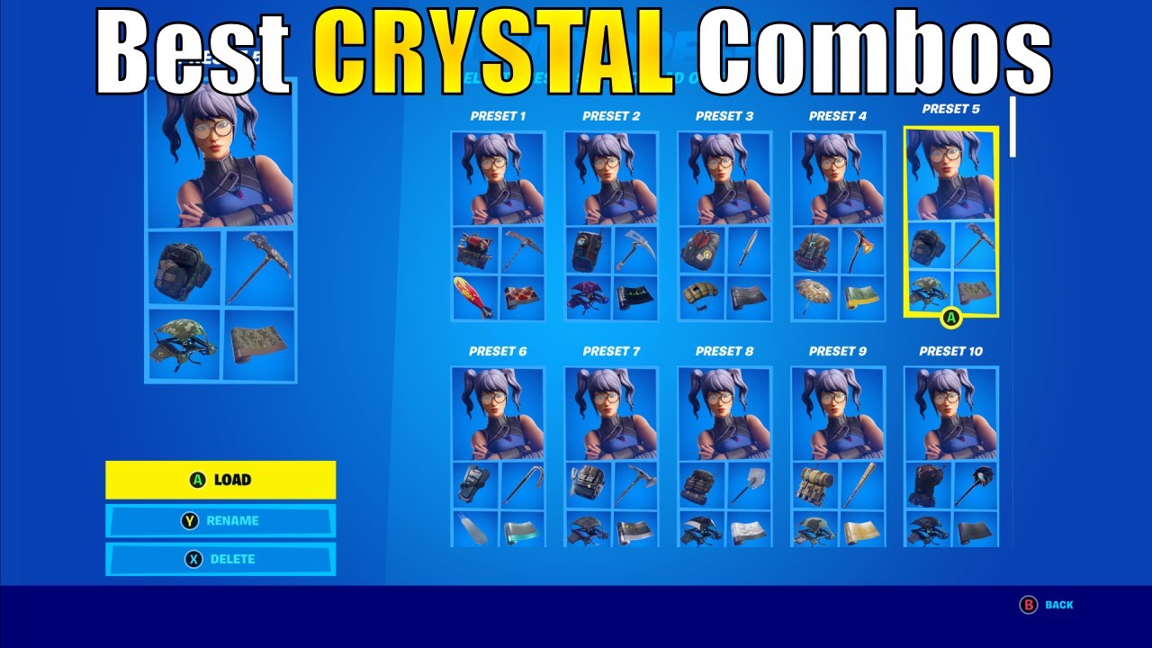 20 Best CRYSTAL Skin Combos (Fortnite Battle Royale)