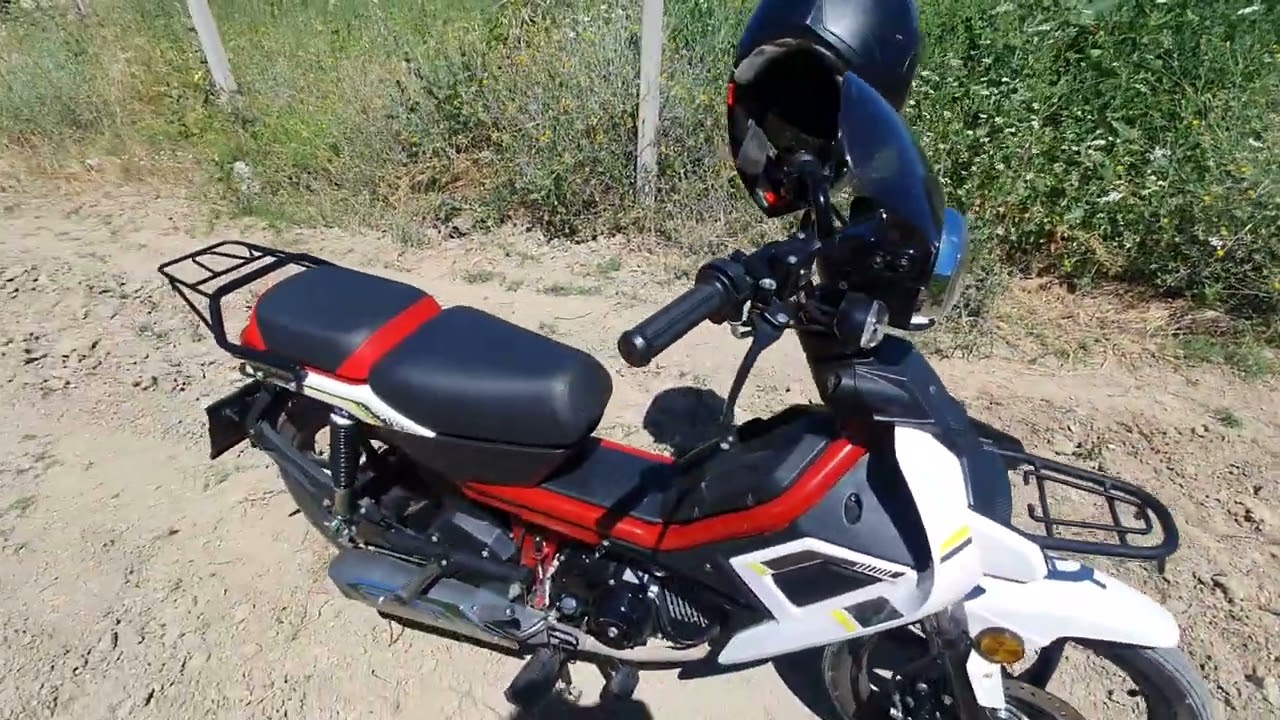 Altai Tank 50 cc gerçekten Tank gibi motor honda cup cross tadında.
