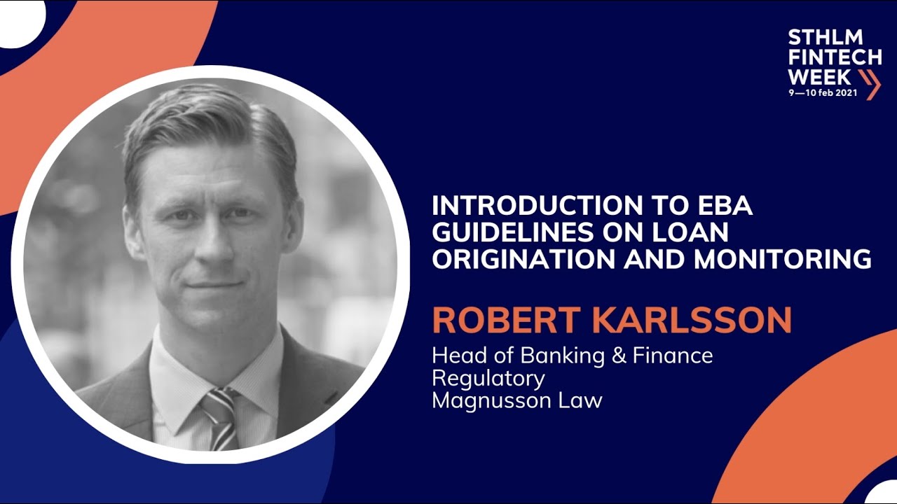 Keynote – Introduction to EBA Guidelines on loan origination and monitoring