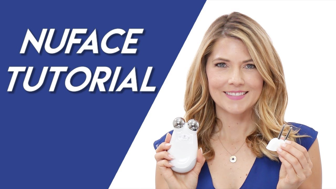 NuFace Trinity and Ele Attachment Tutorial - For Facial Toning and Hooded Eyes - Skincare Over 40