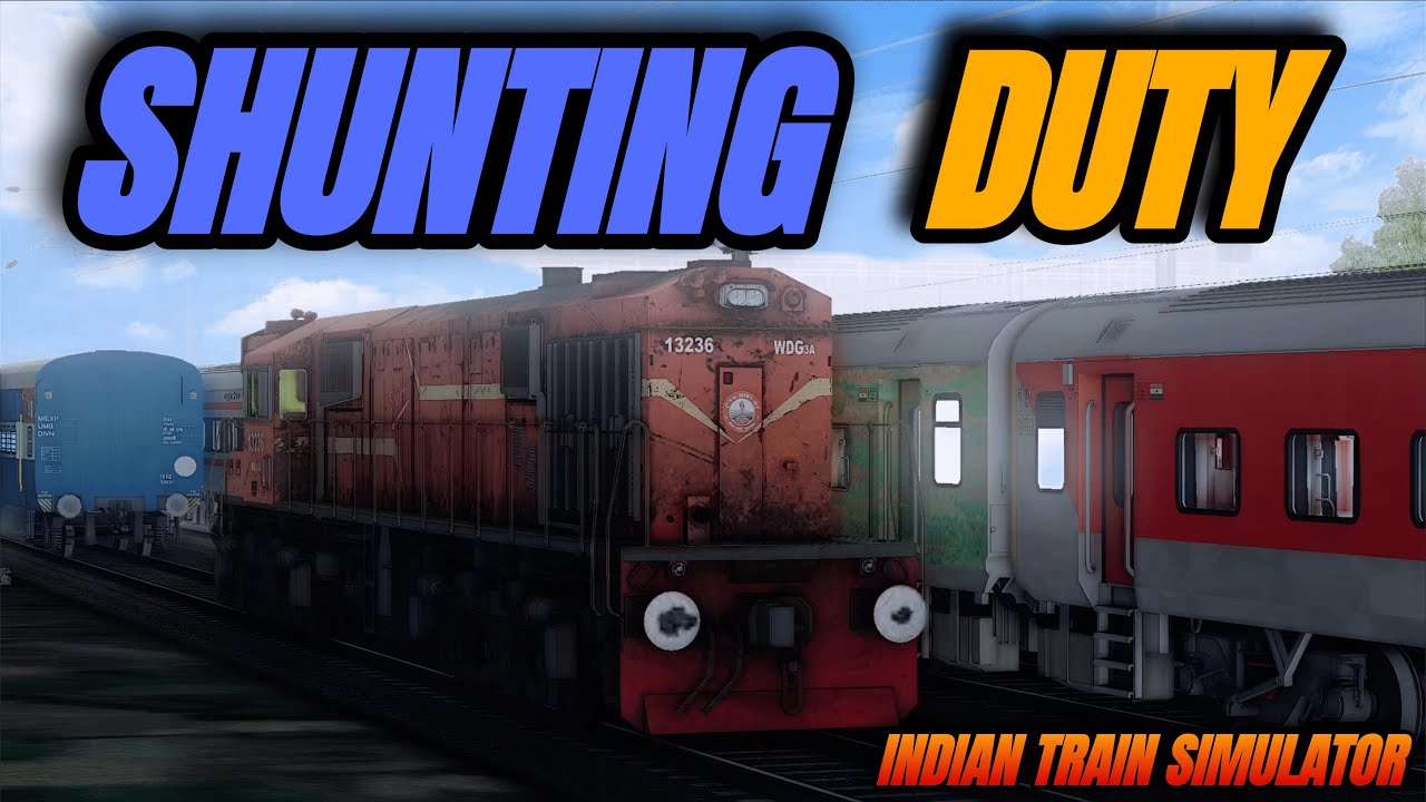 SHUNTING DUTY AT🚆 INDIA'S BUSIEST STATION HOWRAH || INDIAN TRAIN SIMULATOR || MSTS / OPEN RAILS LIVE