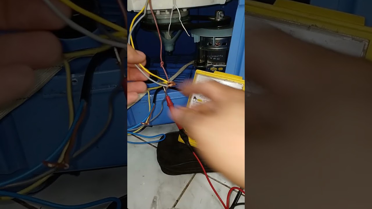 ayaw umikot ang washing machine pero tumutunog naman ang timer?