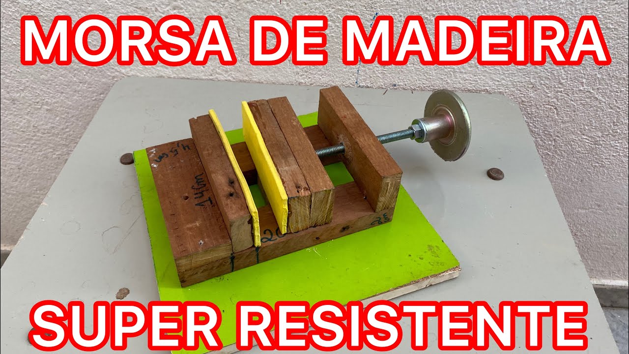 ✅ COMO fazer uma MORSA com MADEIRAS
