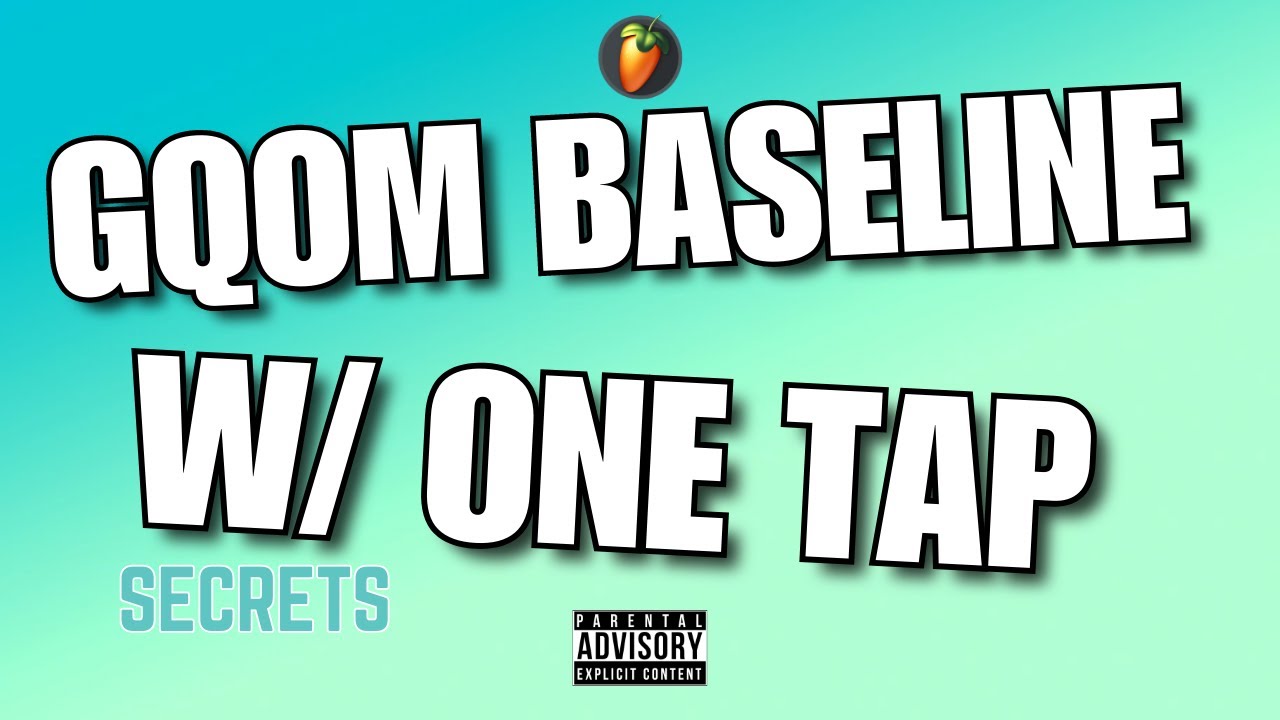 How to make Gqom Baseline Using Your Keyboard (FL STUDIO)