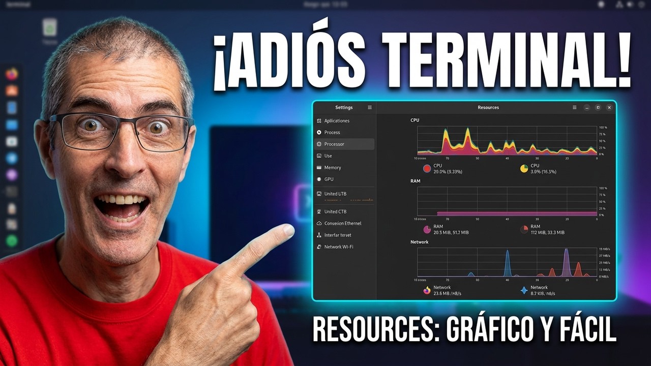 Deja la terminal: Monitorea Linux desde la GUI