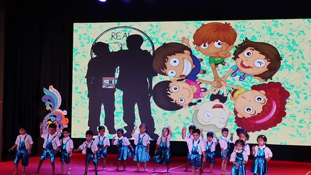 Monu First Stage Performance at Kidzee Annual Day Celebration 2025-26