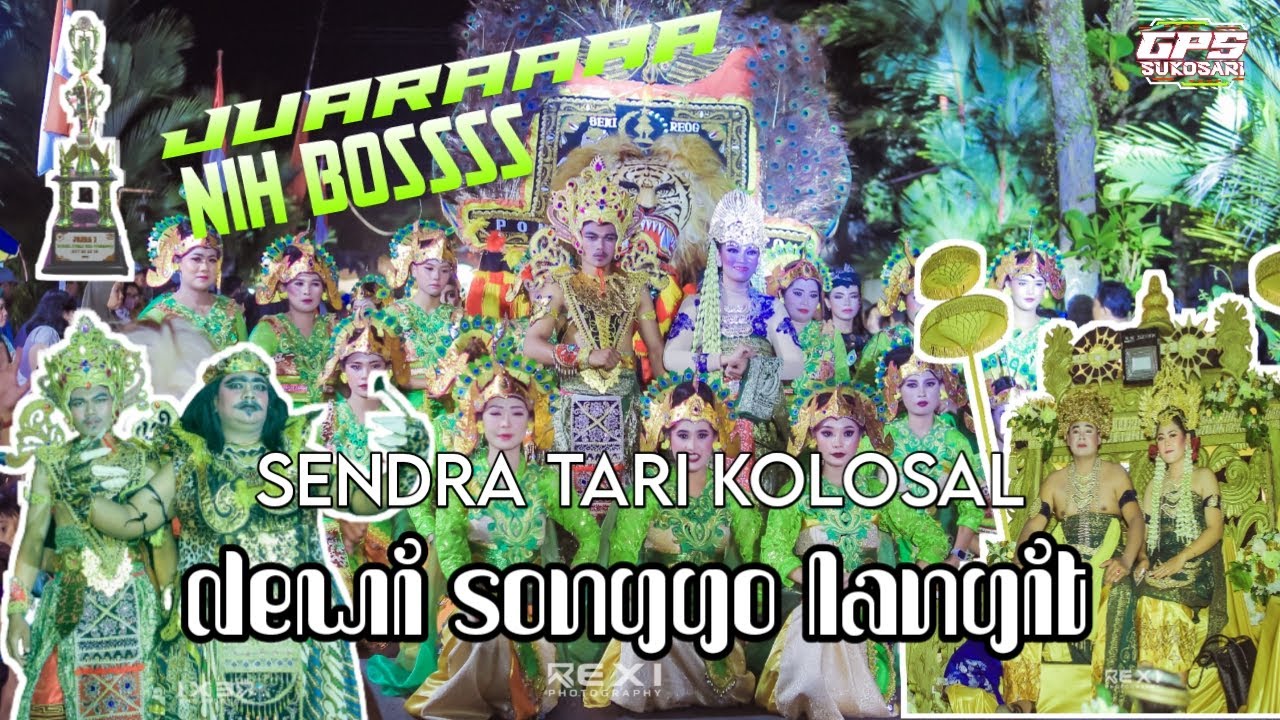 TARI KOLOSAL DEWI SONGGO LANGIT SANG JUARAAAAAAAA - GPS SUKOSARI | KARNAVAL TEMPURSARI 2023 | PART 1