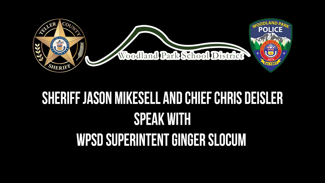 WPSD Superintendent Ginger Slocum meets with Sheriff Mikesell and Chief Deisler