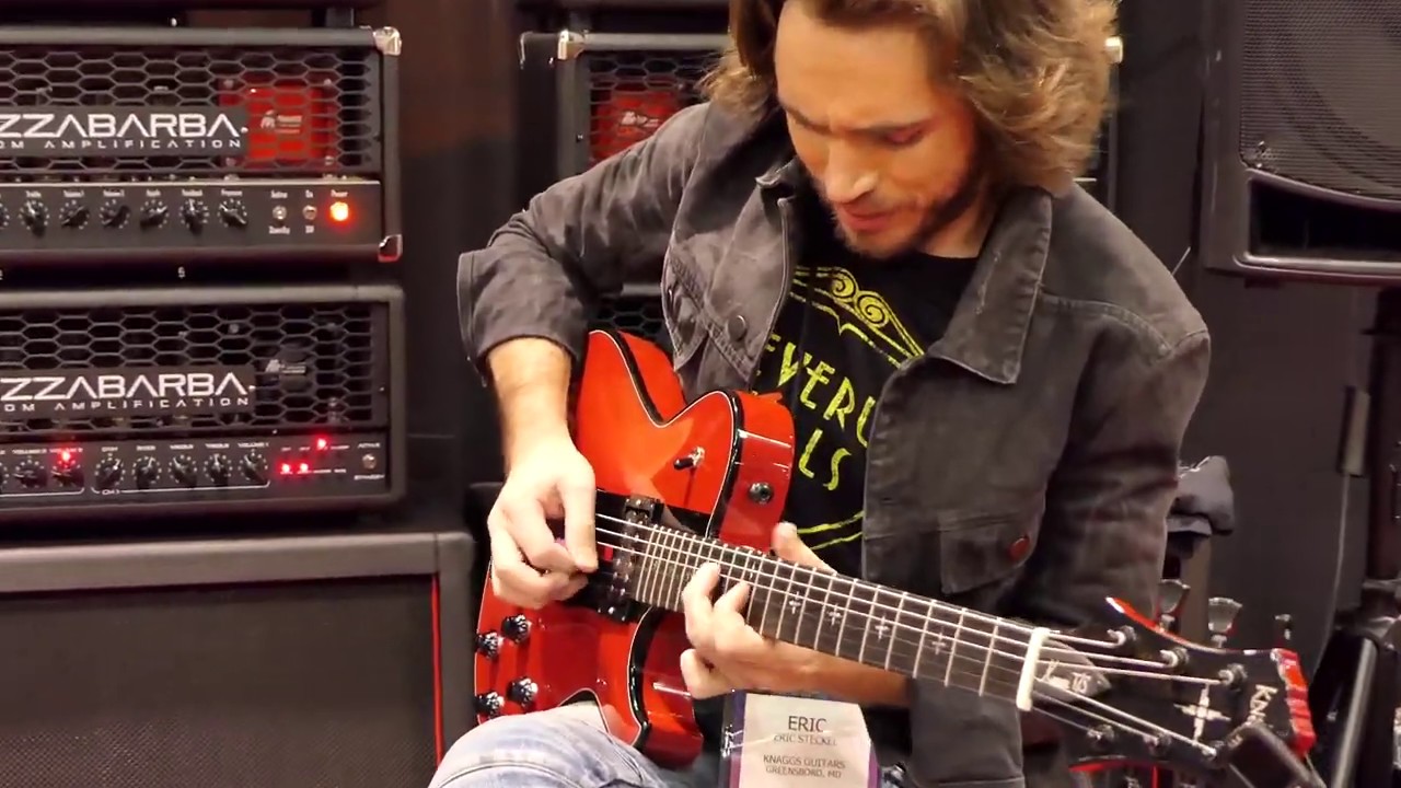 Eric Steckel Demos Mezzabarba Amps & Knaggs Guitar - Winter NAMM 2020