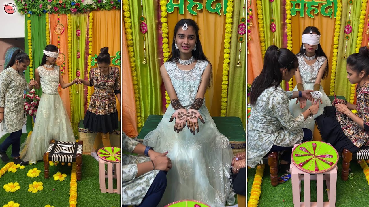 Surprise Bridal mehndi design - Most beautiful - Best friends ever