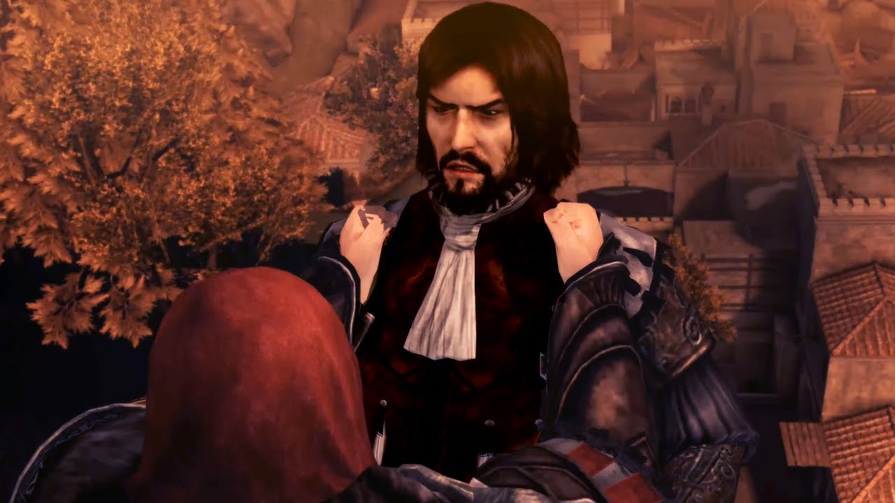 Cesare Borgia Death - Assassin's Creed Brotherhood (4K 60FPS)