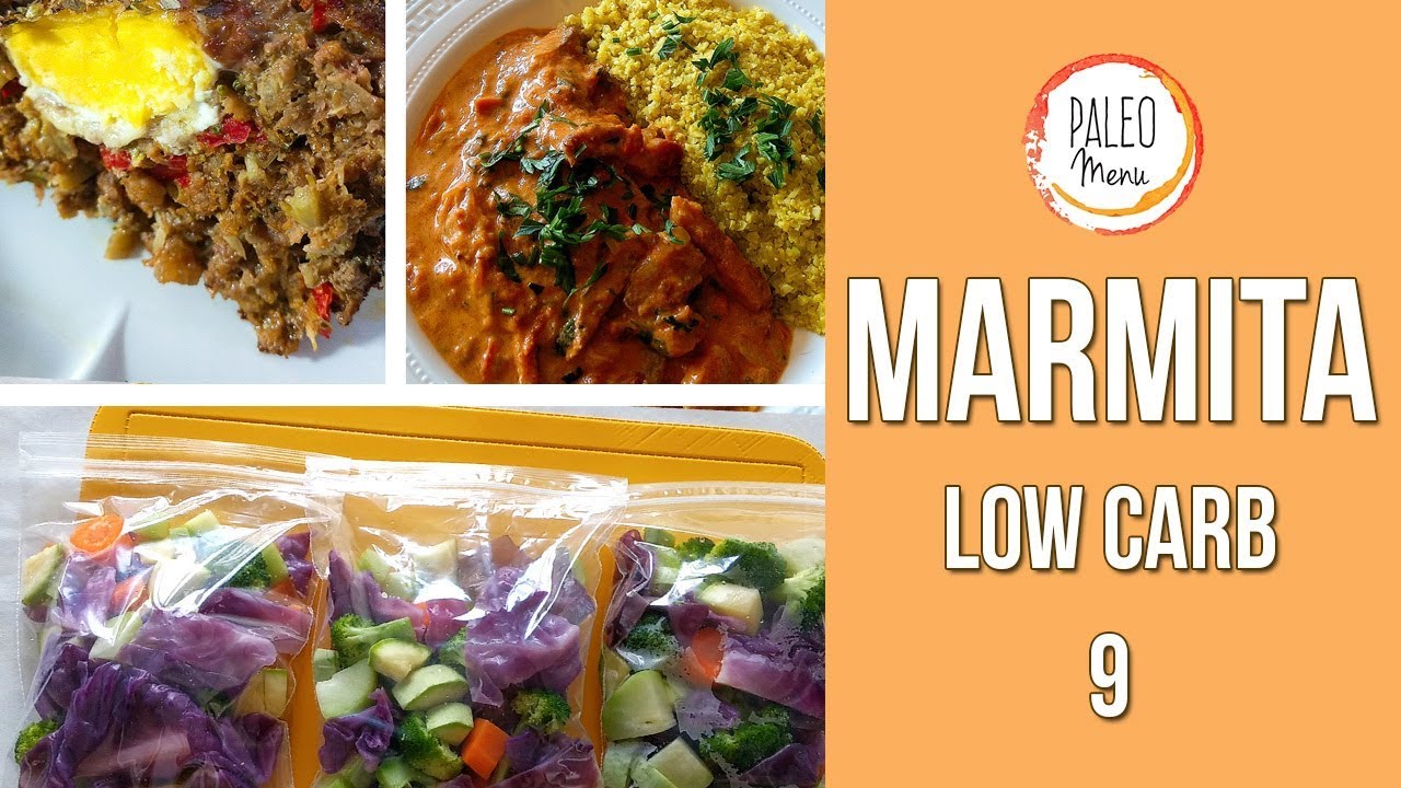 Ideias de Marmita Low Carb #9 - Marmitas para congelar | Paleo Menu App