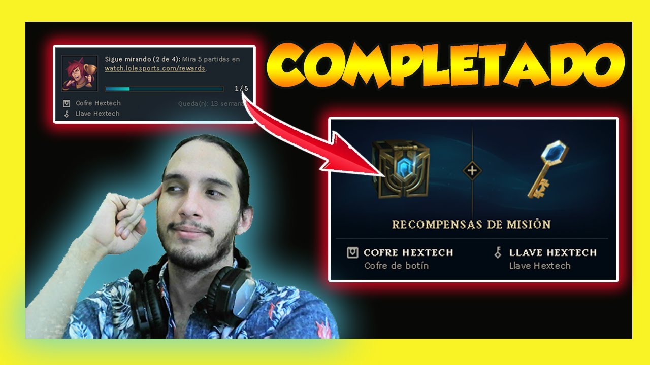 ✅COMO COMPLETAR LA MISIÓN DE MIRAR PARTIDOS DE LOL✅ RÁPIDA Y FÁCIL EN ESPAÑOL 2020