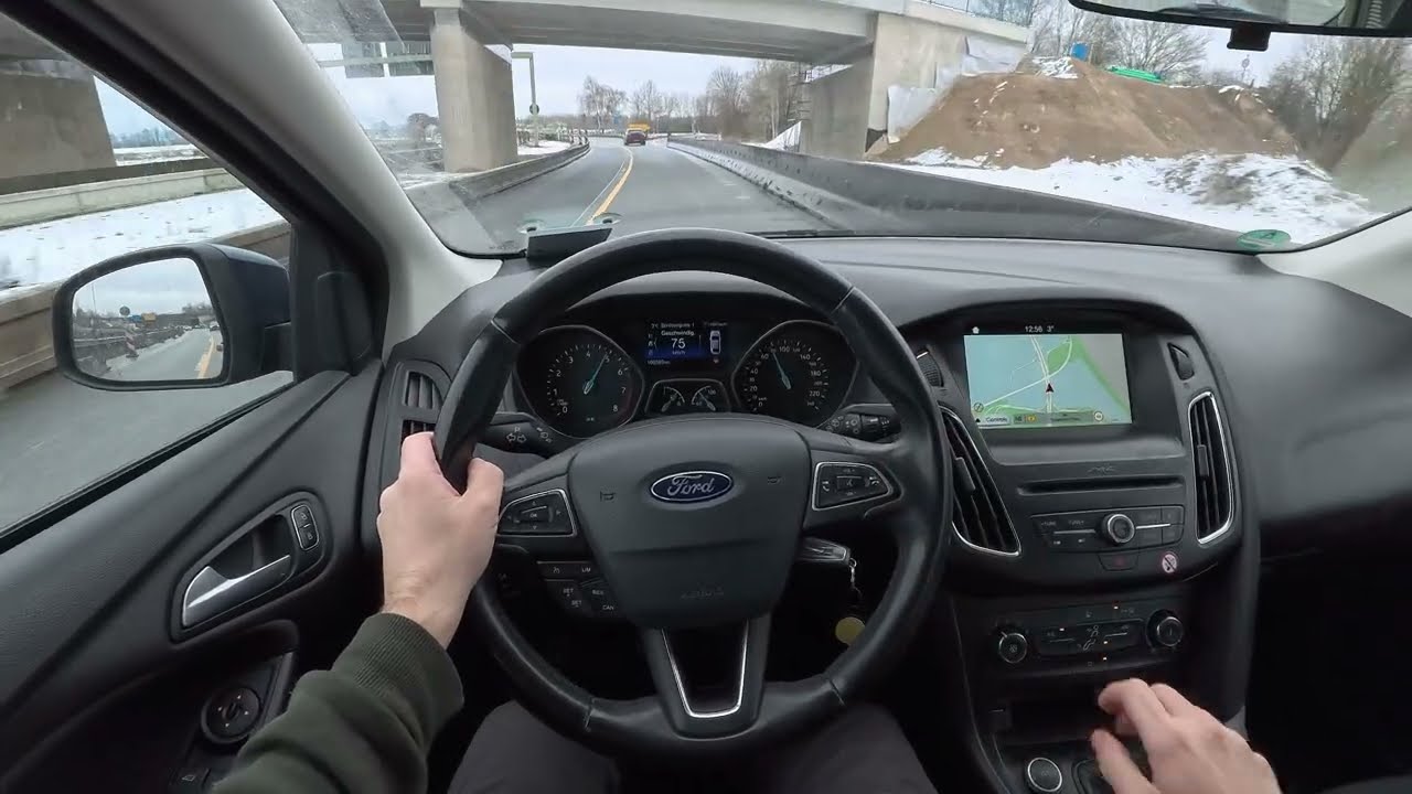 2017 Ford Focus Turnier (1.0 EcoBoost | 100 hp) - POV Drive