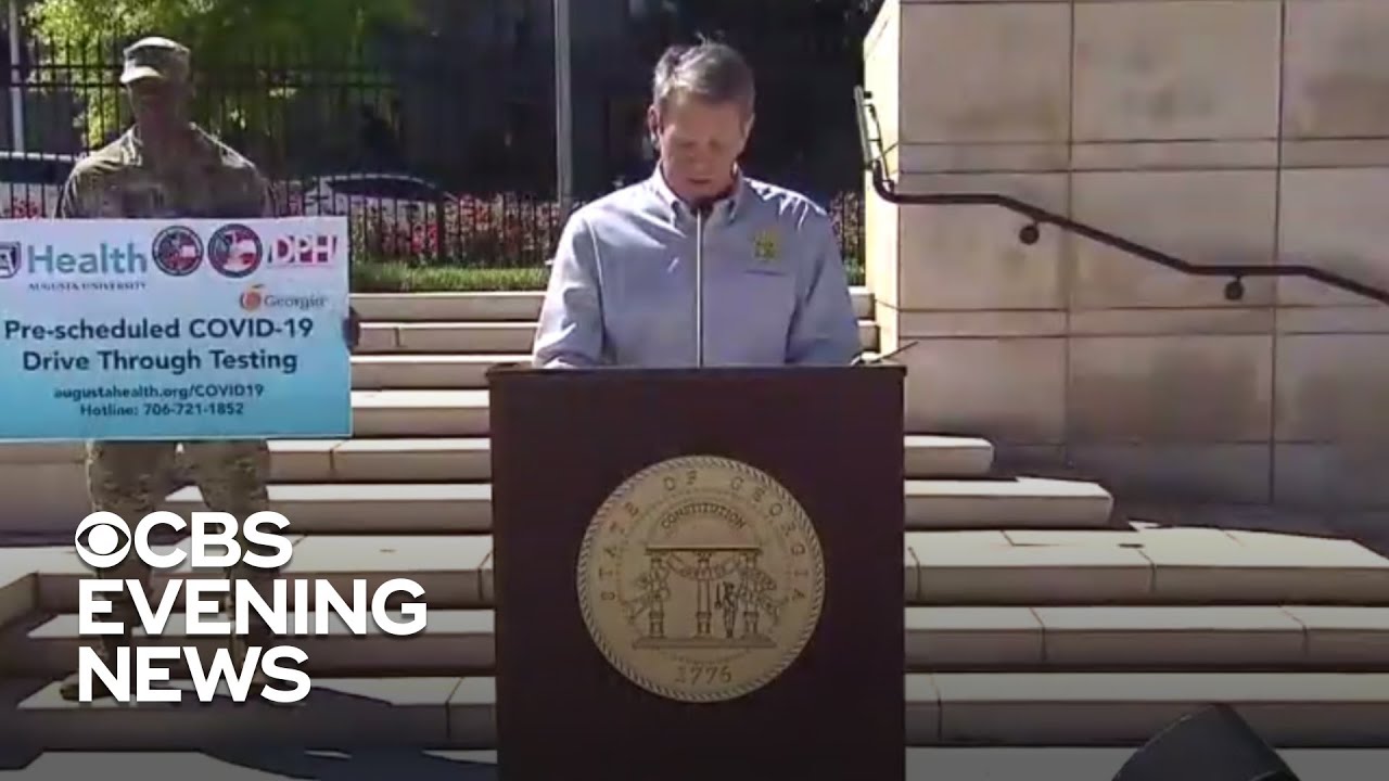 Governors take steps to reopen as anti-lockdown protests continue