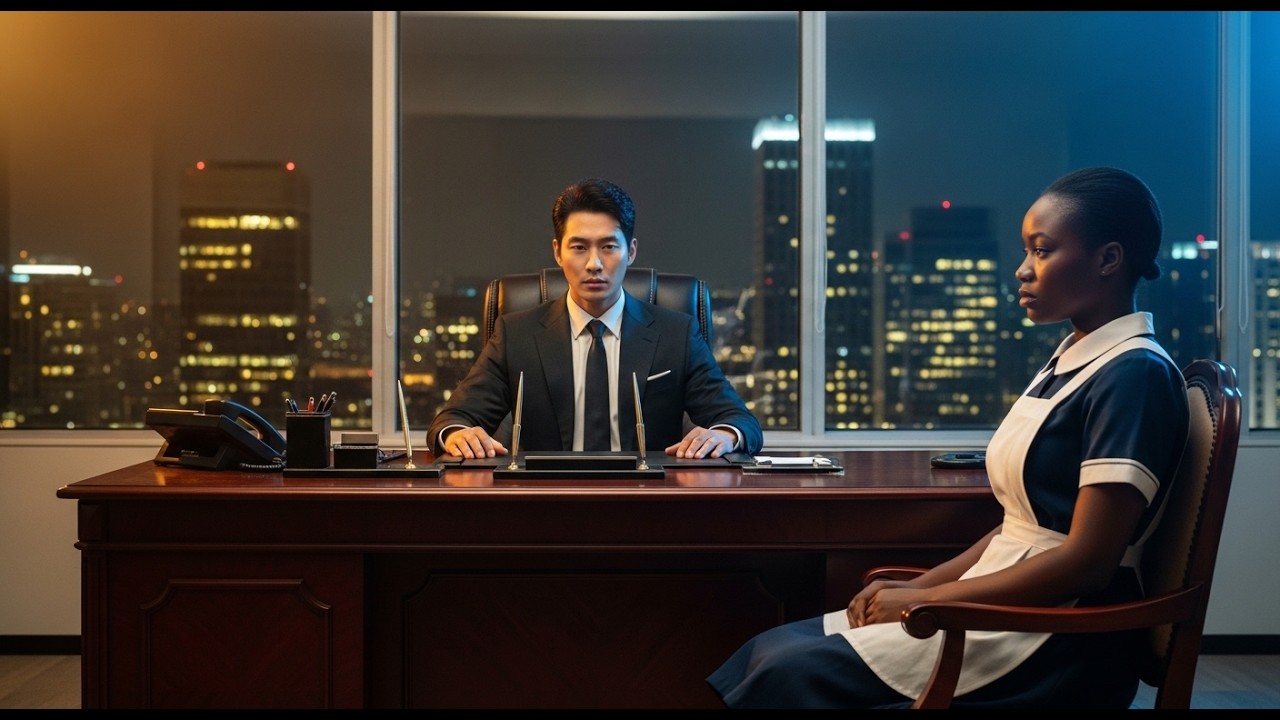 Dying Korean Mafia Boss Asked His African Maid: 