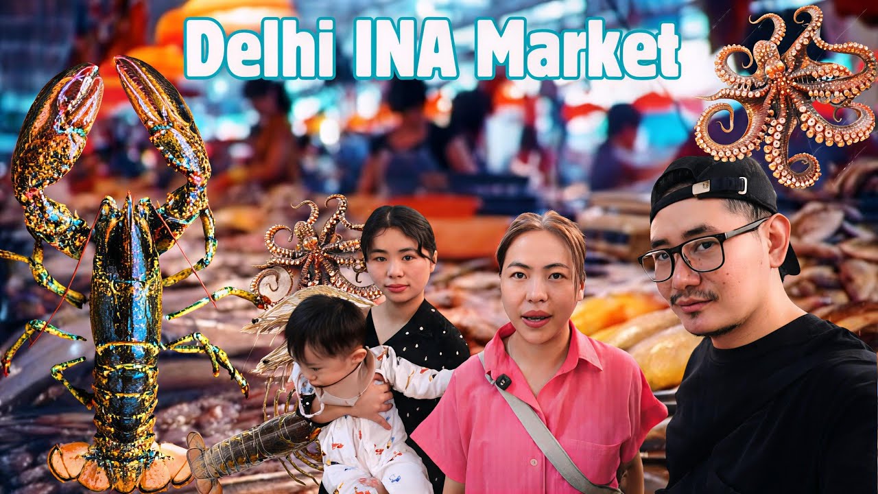 Inside Delhi’s Luxury Seafood Market | Is This Seafood Worth the Price? 💸