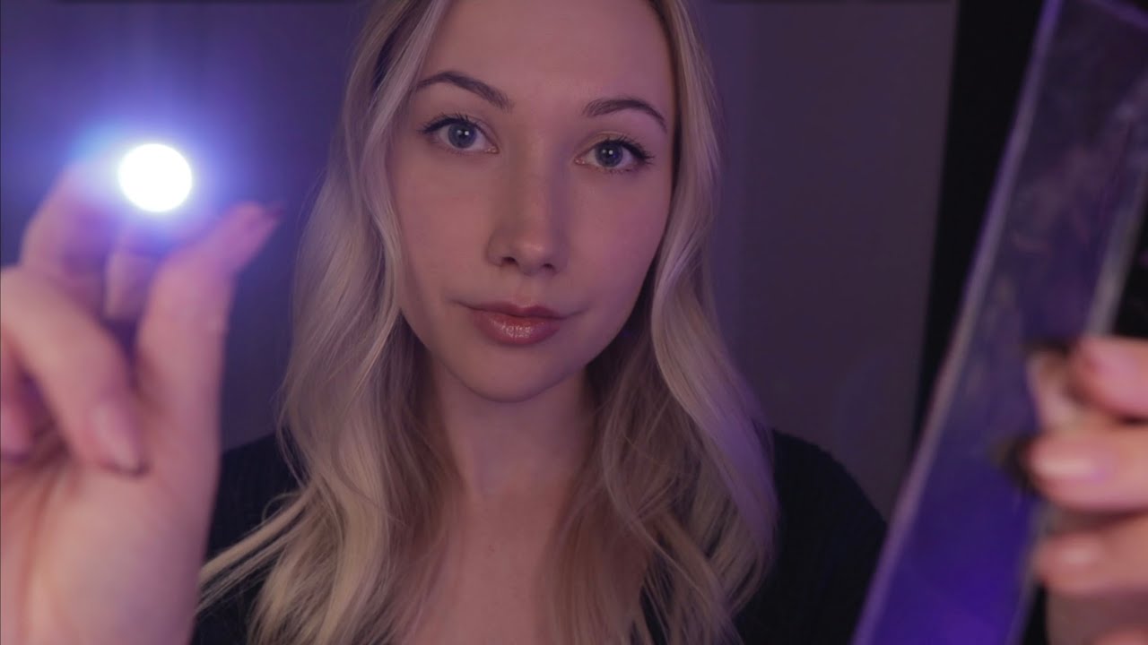 ASMR Light Tracing On Your Face | Tingly Visuals & Personal Attention For Sleep 💤