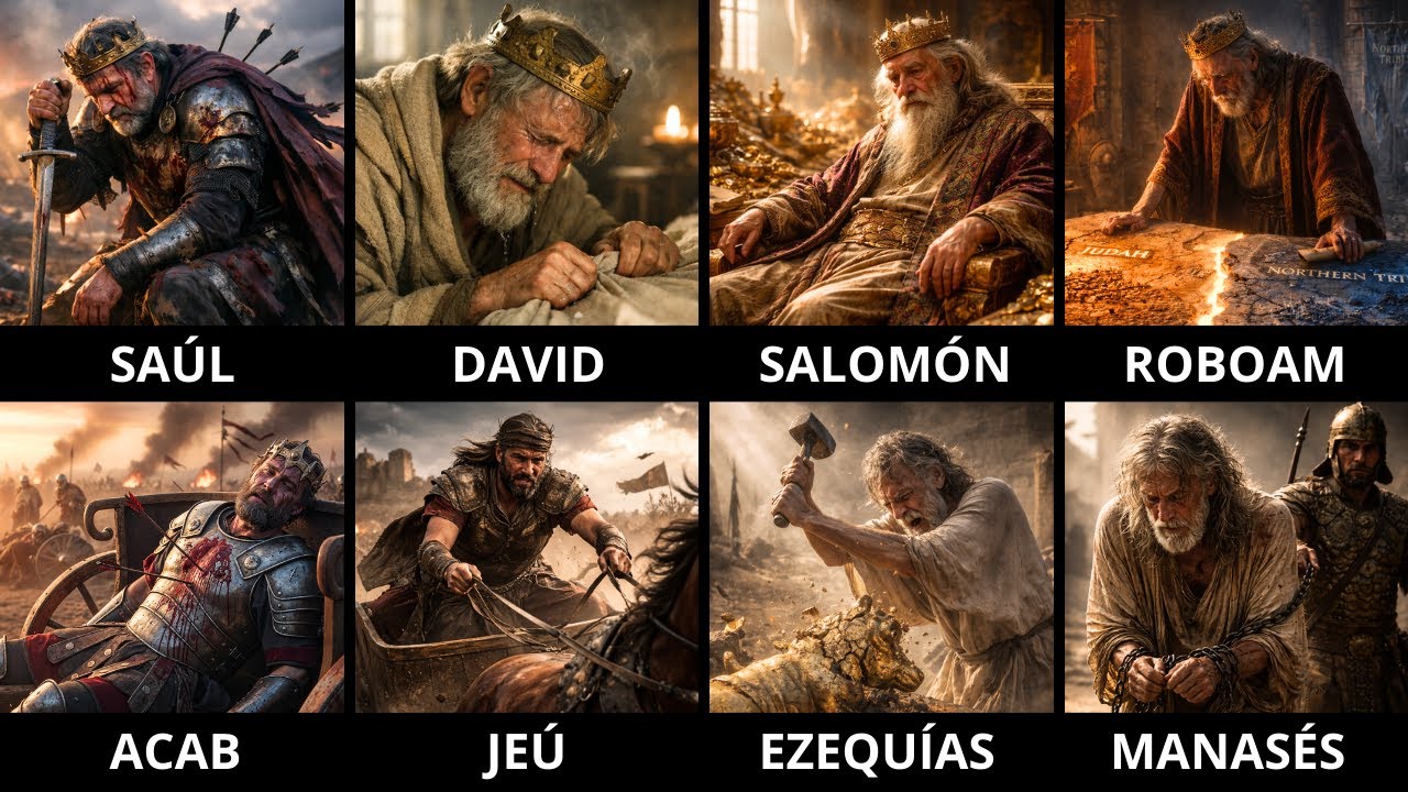 Cómo Murieron TODOS los REYES de ISRAEL (EXPLICADO)