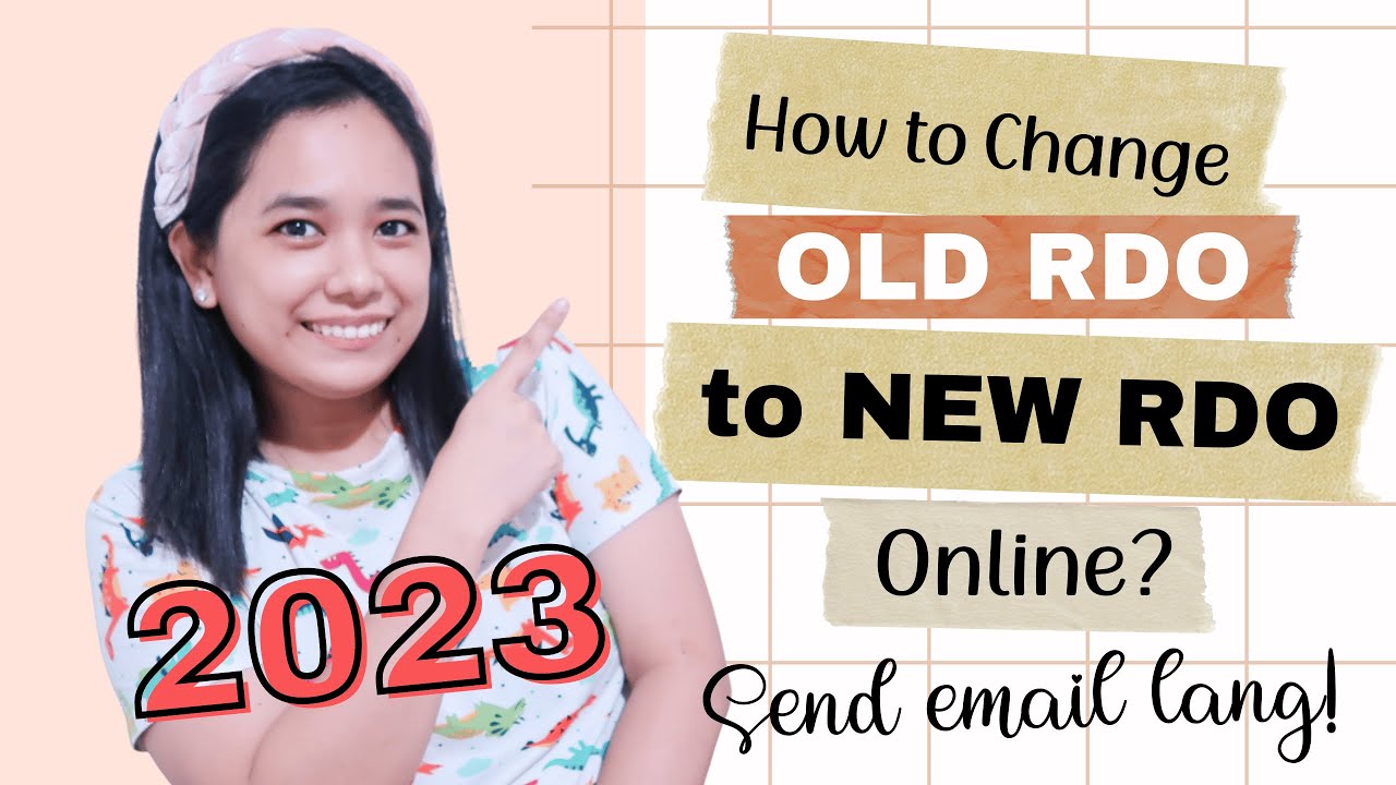 How to Transfer your BIR RDO Online? Tutorial Vlog