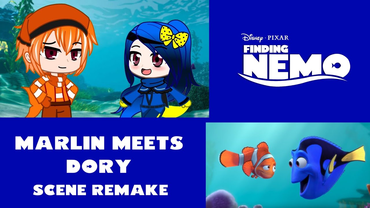 Finding Nemo | Marlin meets Dory | Scene Remake | Gacha Club