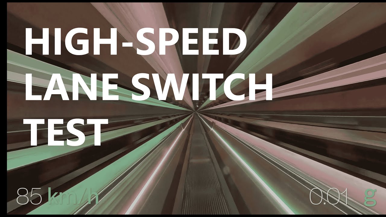 Hardt Hyperloop Speed Record & Lane-Switch Demonstration