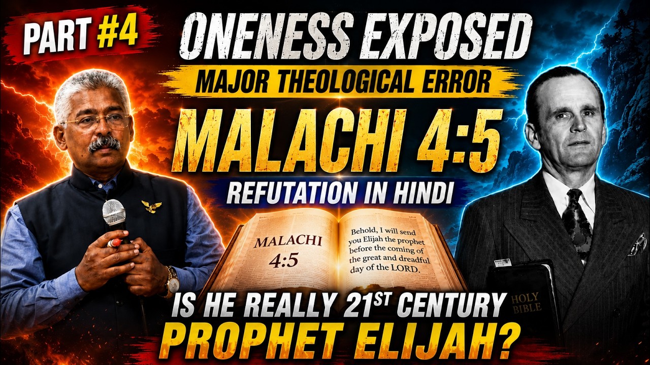 सच जानने का समय आ गया है।Oneness Exposed @apostleshekardavid  @DanielRajallam 